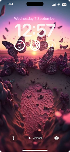 Butterfly Wallpaper Screenshot 1
