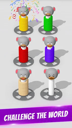 Rope Color Sorting Game Screenshot 3