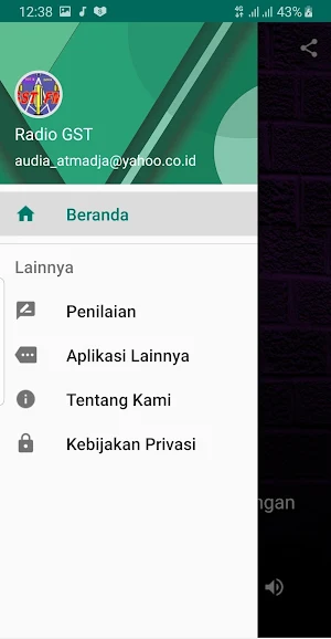 Radio GST Screenshot 2