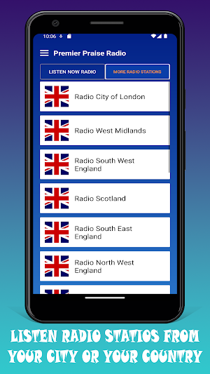 Premier Praise Radio FM App UK Screenshot 2