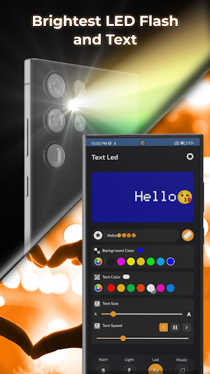 LED Flashlight - Flash Alert Screenshot 3