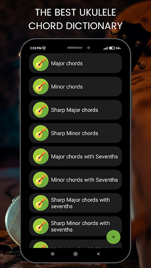 Ukulele chords Screenshot 0