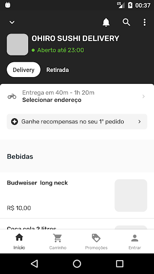 HIRO SUSHI DELIVERY Screenshot 0