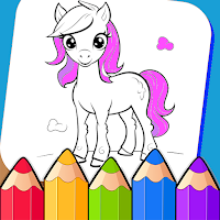 Rainbow Pony Coloring Pages