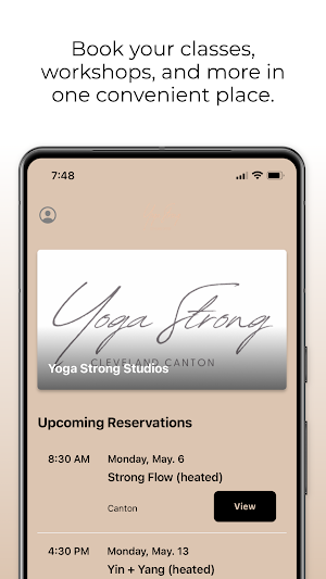 Yoga Strong Studios Screenshot 2