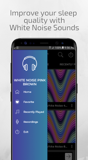 White Pink Brown Noise Screenshot 0