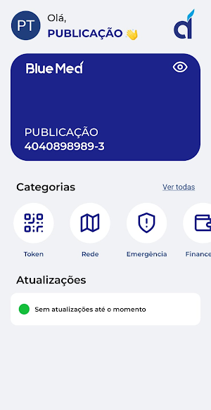 Blue Med App Screenshot 0