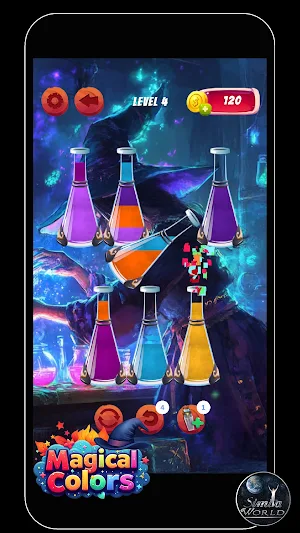 Magical Colors: Sort Puzzle Screenshot 2