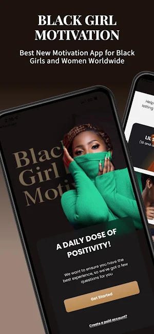 Black Girl Motivation Screenshot 0