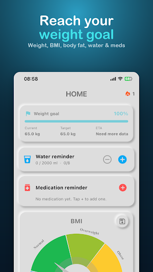 Bodyly - BMI & Weight Diary Screenshot 0