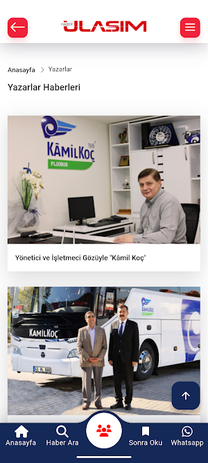 Haber Ulaşım Screenshot 2