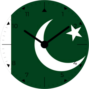 Pakistan Analog Watch Face Screenshot 0