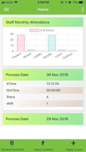 TimeSheet Biomax Screenshot 3