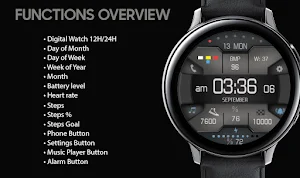 W-Design WOS015 - Watch Face Screenshot 1
