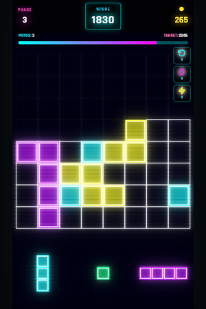 Neon Block Puzzle Screenshot 1