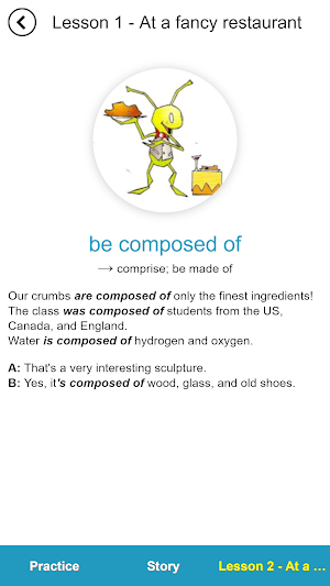illustrated Everyday Expressions with Stories 2 Screenshot 2