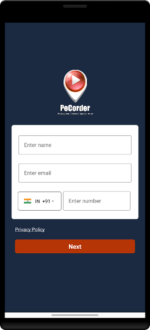 PeCorder - Professional Online Class recorder Screenshot 0