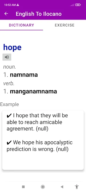 English To Ilocano Dictionary Screenshot 3