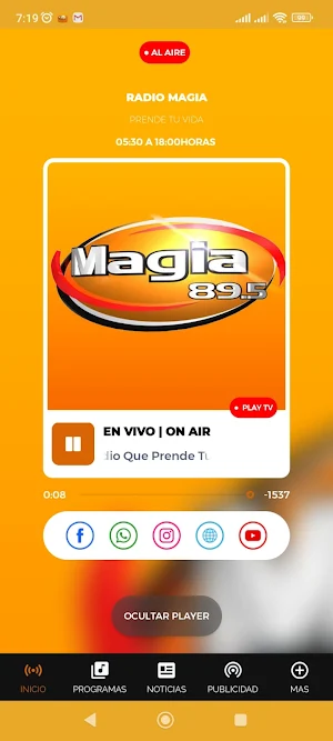 Radio magia 89.5 FM Screenshot 2