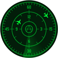 Air Traffic Control Watch Face