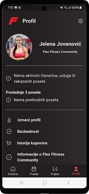 Flex Fitness Community Screenshot 3