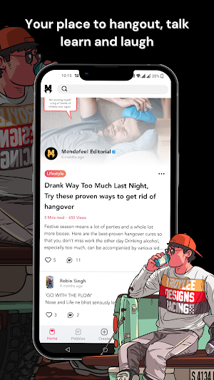 MenDoFeel-Super App For Men Screenshot 1