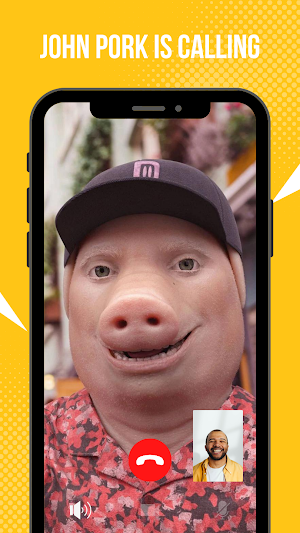 John Pork is Calling - Prank Screenshot 1