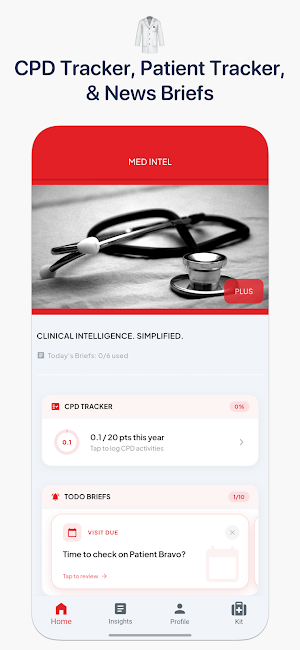 MedIntel Screenshot 0