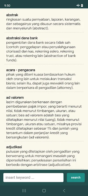 Kamus Istilah Ekonomi Screenshot 0