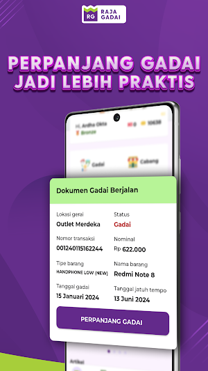 MyRG - Raja Gadai App Screenshot 3