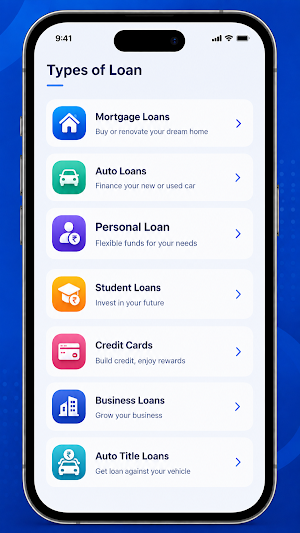 LoanCash - EMI Loan Calculator Screenshot 1