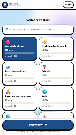 Fiszki norweskie – w głowie Screenshot 1