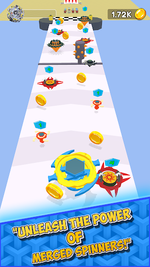 Spin Runner: Merge Battle Screenshot 0