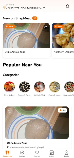 Snapmeal Screenshot 3