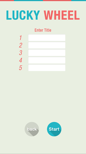 Lucky Wheel Lucky Draw Screenshot 1