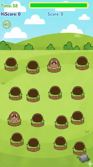 WHACK-A-MOLE！ Screenshot 1