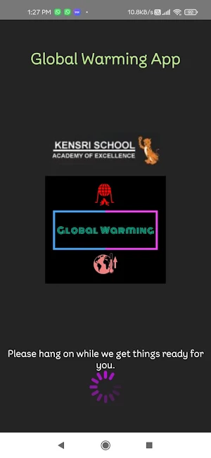 Global Warming App Screenshot 0