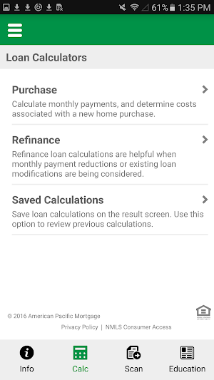 Del Sur Mortgage Screenshot 1