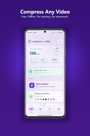 Compress Your Video: Offline Screenshot 0