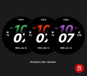 Simply Black Watch Face Screenshot 2