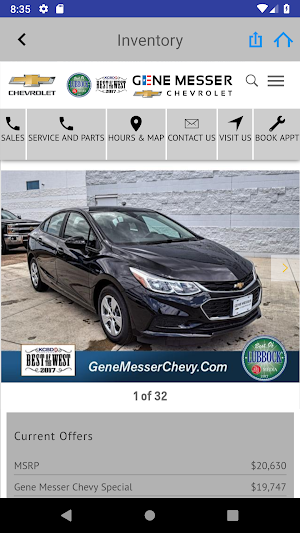 Gene Messer Chevrolet Screenshot 3