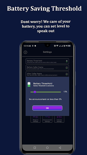 Caller Name and SMS Announcer Screenshot 3