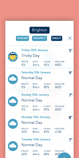 Weather Flare Screenshot 2