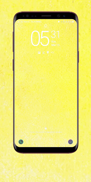 Pastel Yellow Wallpaper Screenshot 2