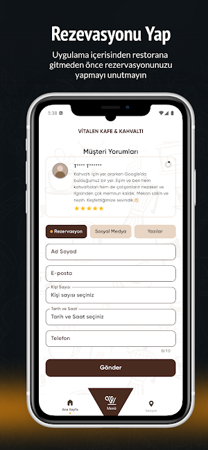 Vitalen Cafe Screenshot 2