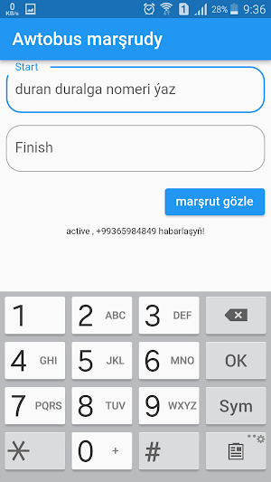 Awtobus duralgasy Screenshot 2