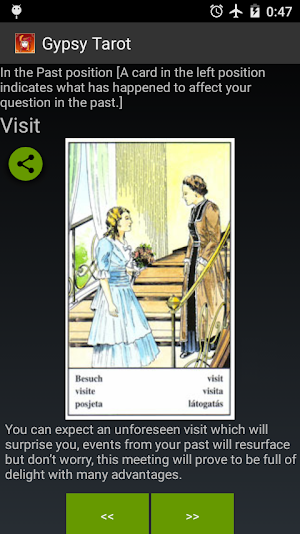 Gypsy Tarot Screenshot 3