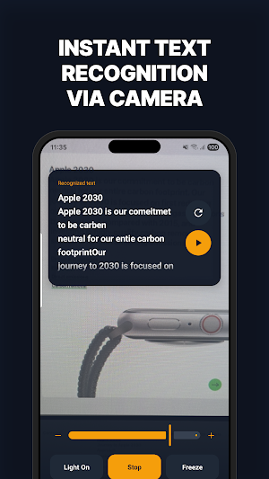 Magnifier: AI Text Reader Zoom Screenshot 2