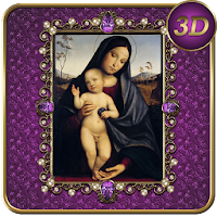 Virgin Mary Lilac 3D Next Laun