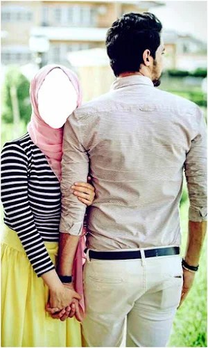 Hijab Muslim Couple Photo Suit Screenshot 2